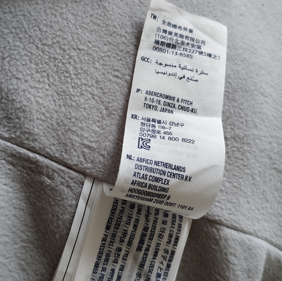 New Abercrombie & Fitch : Hot pink puffer jacket - Picture 9 of 13